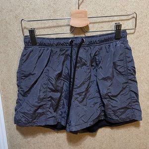 UO Crinkle Nylon Volley Shorts